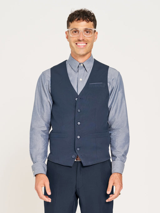 Men's Crosby Vest - Navy