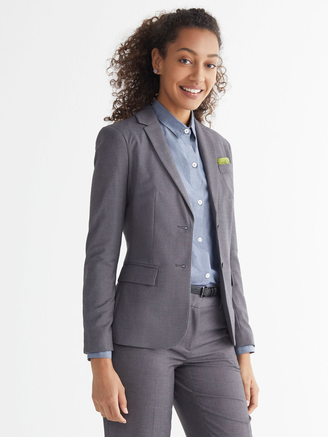 Ladies' Metro II Blazer - Empire Grey