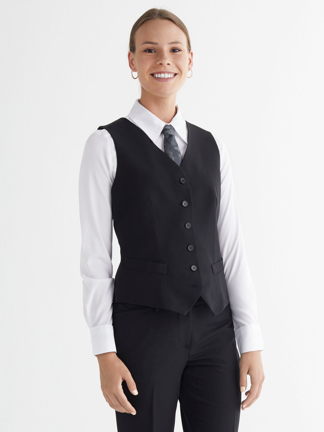 Ladies' Banquet Vest - Black