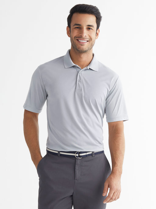 Men's Charger Polo - Silver
