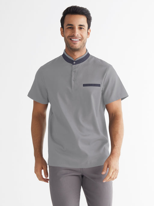 Men's Studio Pullover - Global Grey