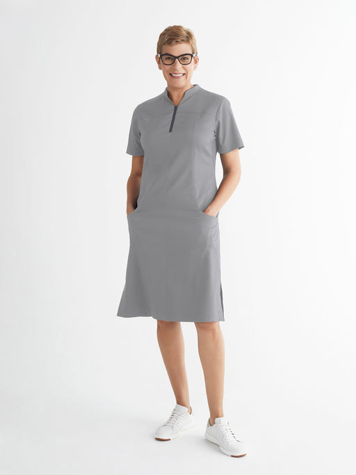 Ladies' Studio Dress - Global Grey