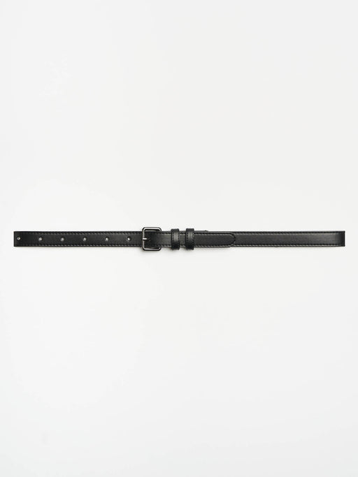 Ladies' Skinny Belt - Matte Black