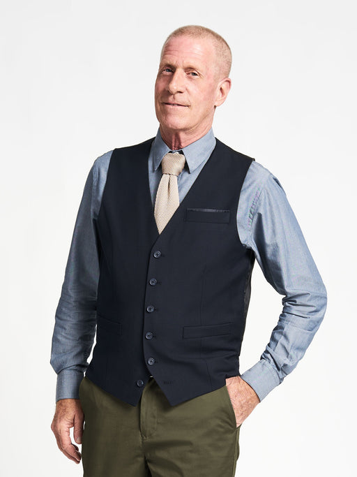 Men's James Vest - Deep Navy