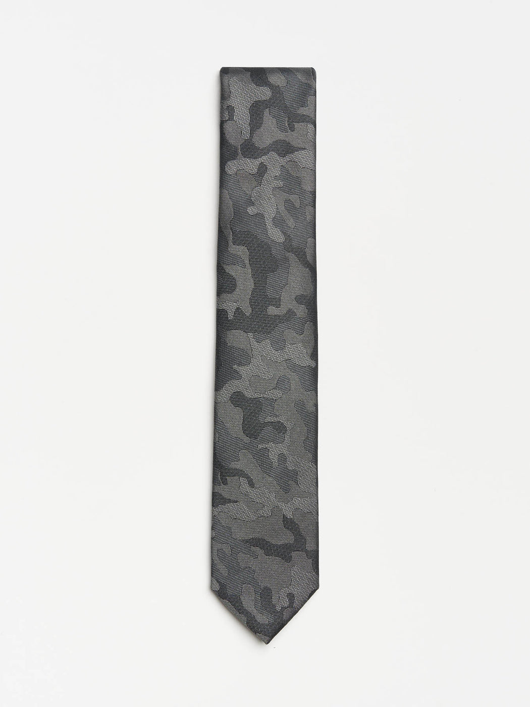 Camo Tie - Storm Grey