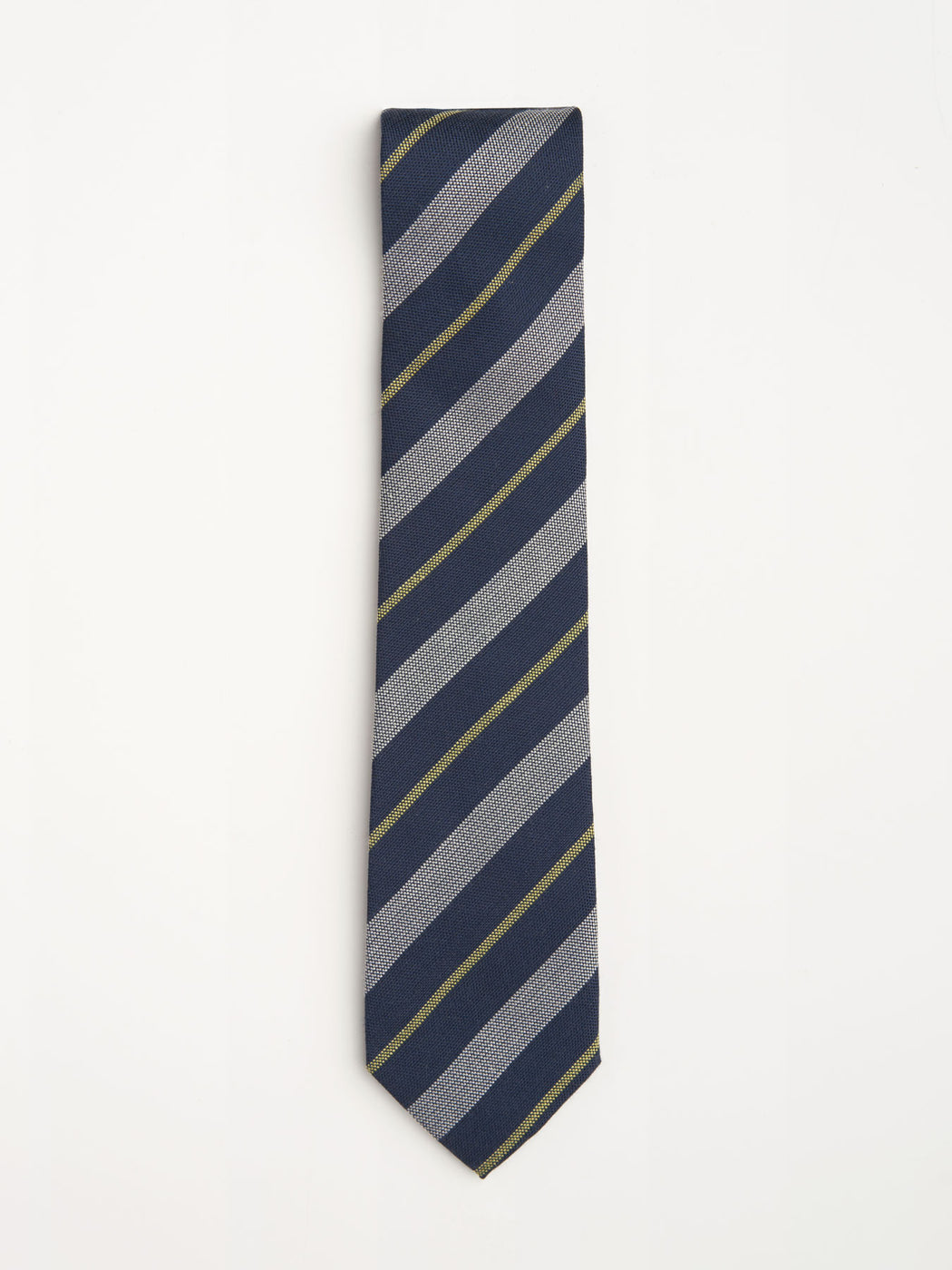 Chambray Rep Tie - Navy