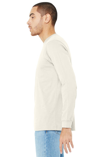 Men's Long Sleeve Tee - Natural