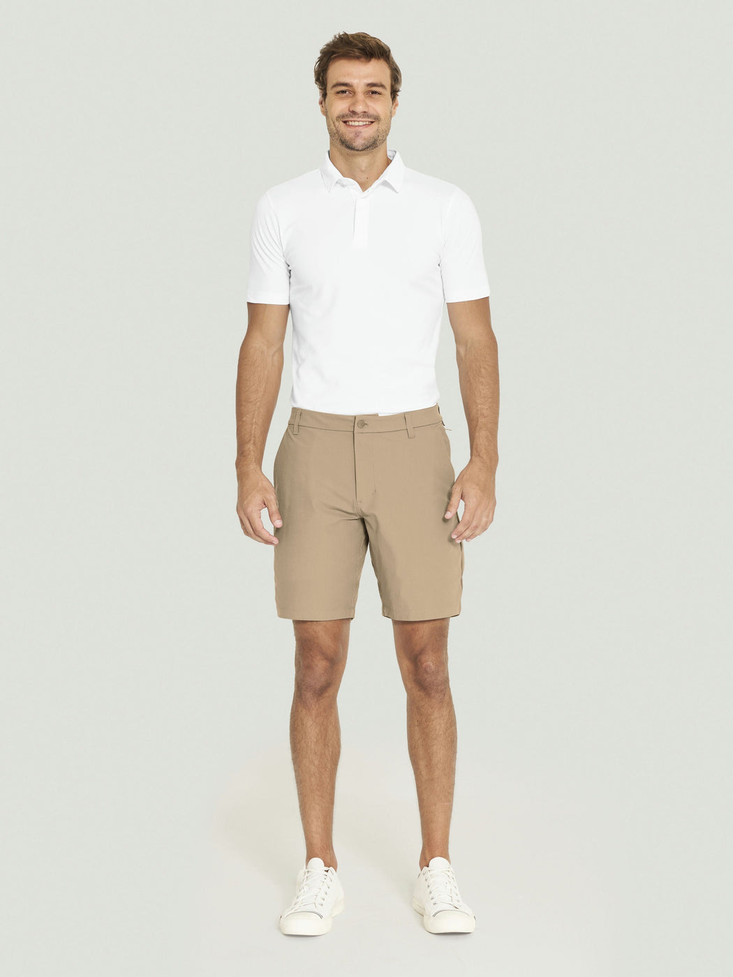 Men's Flex Tech Shorts - Khaki