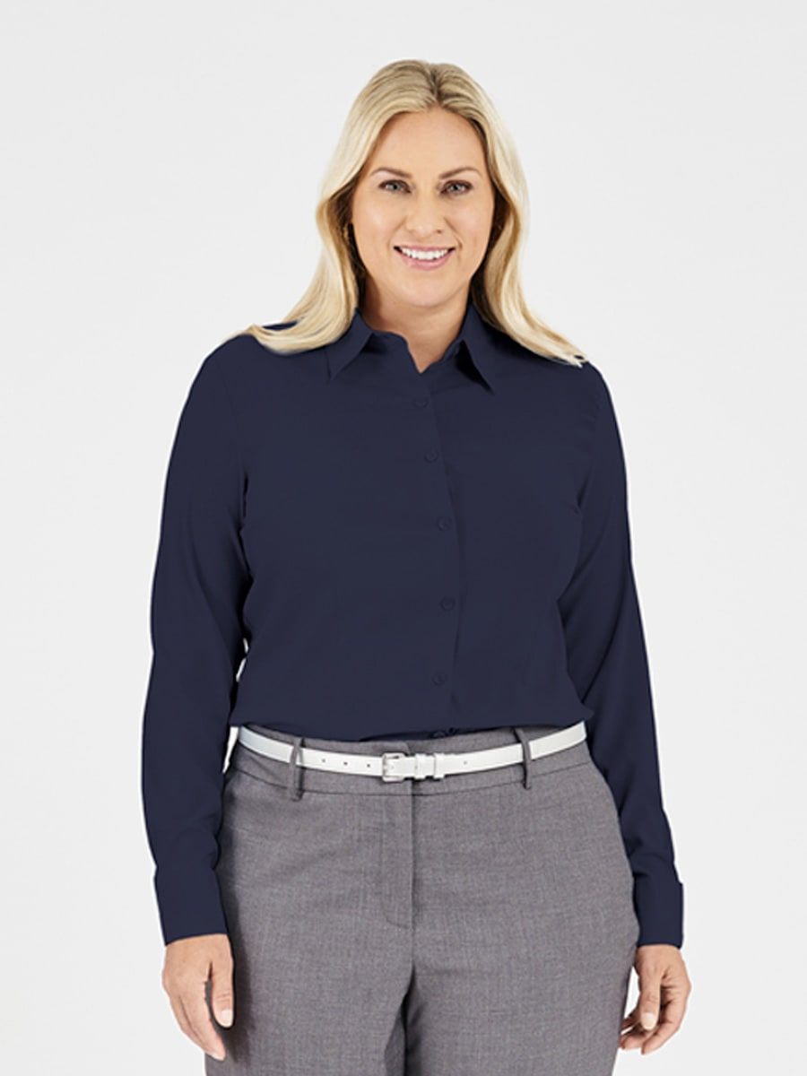 Ladies' Classic Blouse - Navy Jet