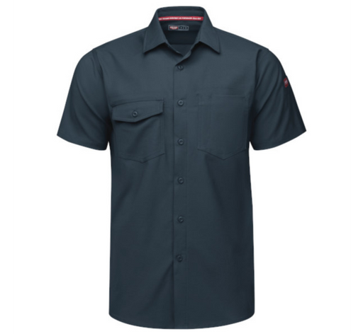 Men's Cooling Short Sleeve Work Shirt - Arctic