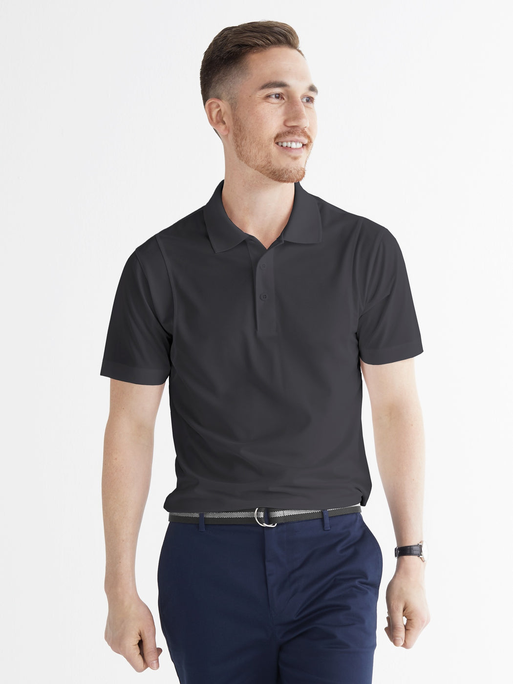 Men's Dri-Fit Performance Polo - Iron Grey