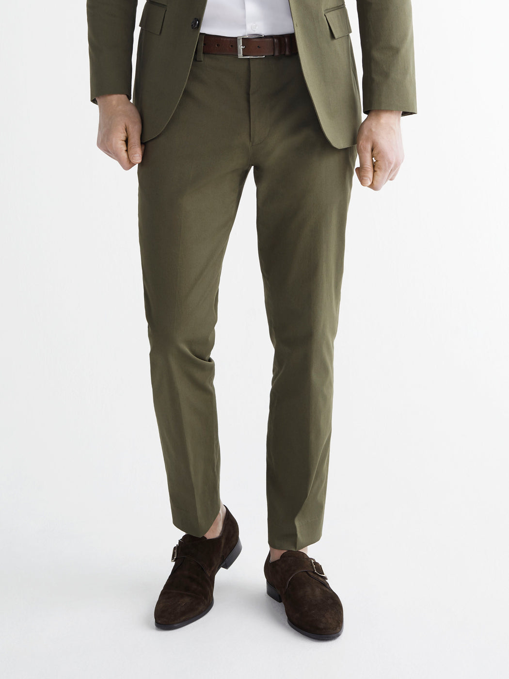 Men's James Pant in Modern Fit - Olive