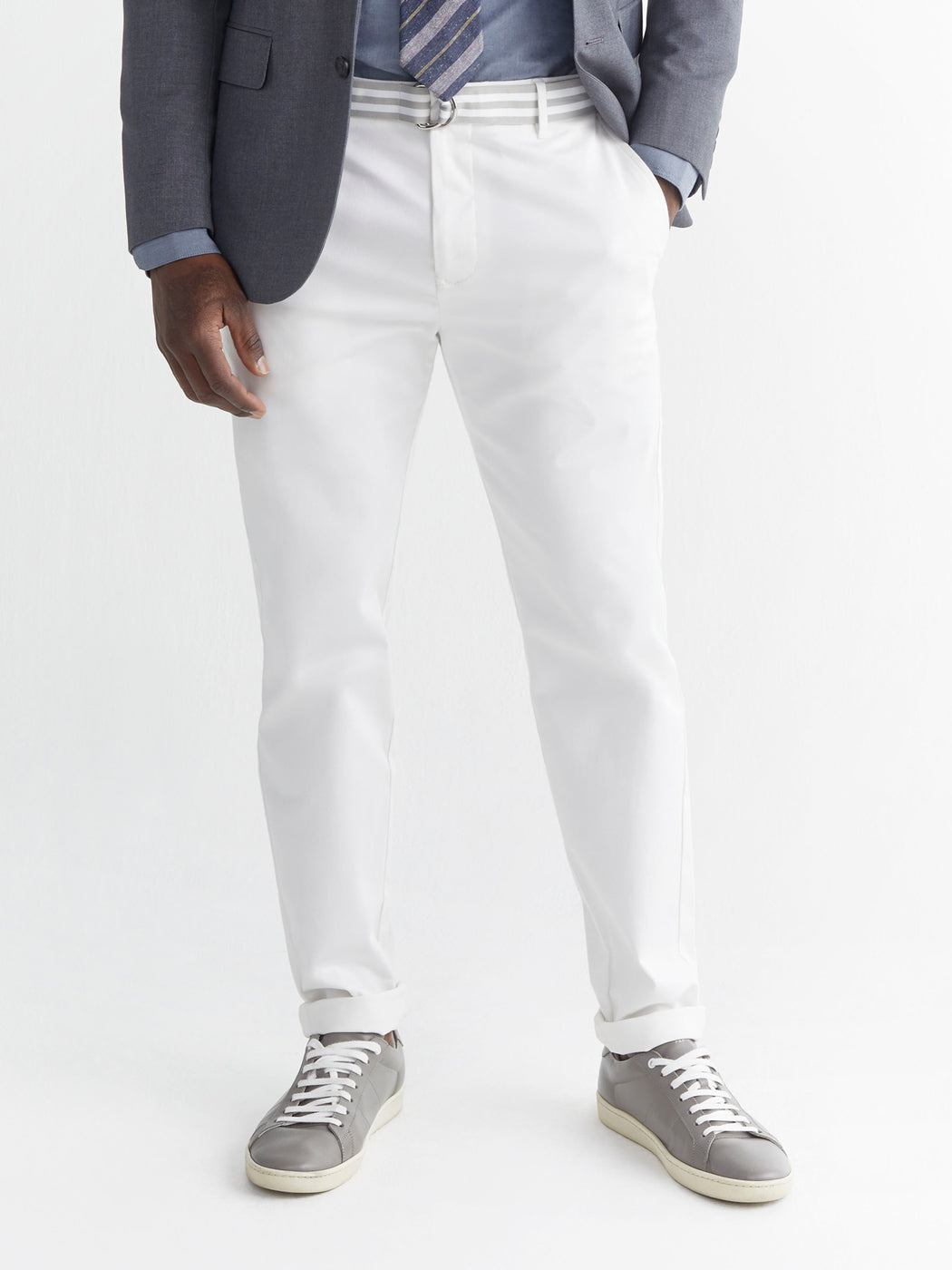 Men's Mason Stretch Chino - White