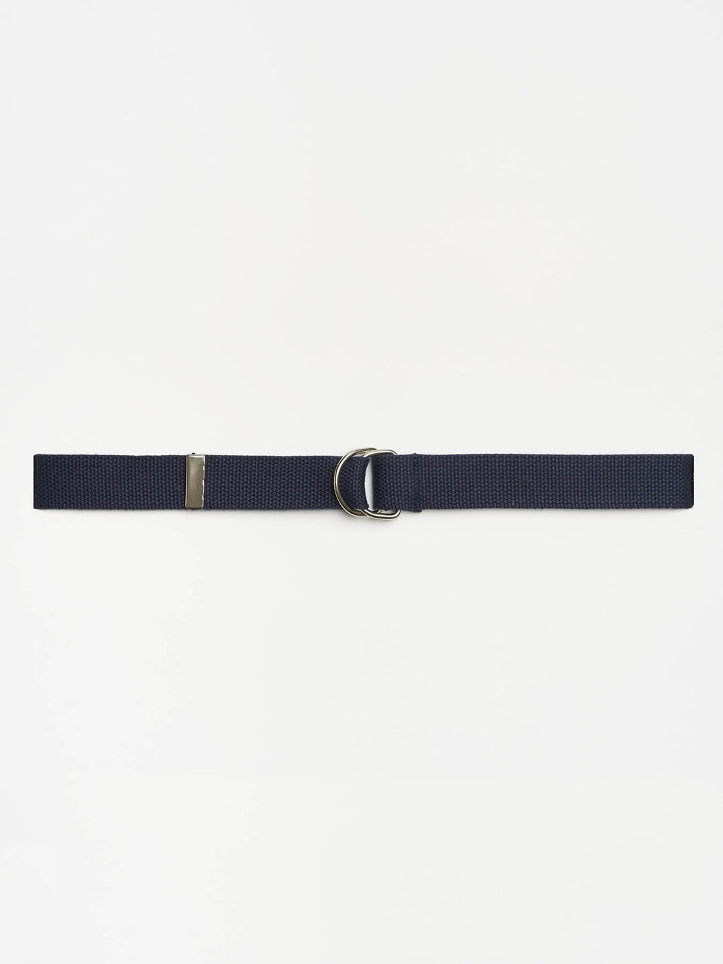 Men's D-Ring Web Belt - Dark Navy