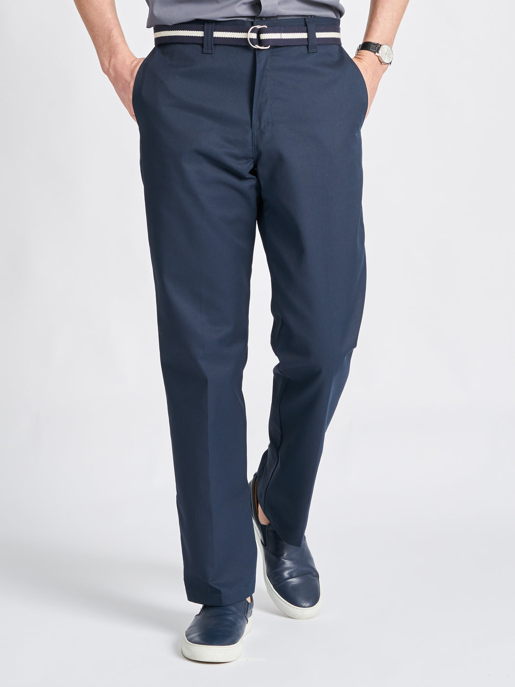 Men's Dickies Flat Front Work Pant - Navy